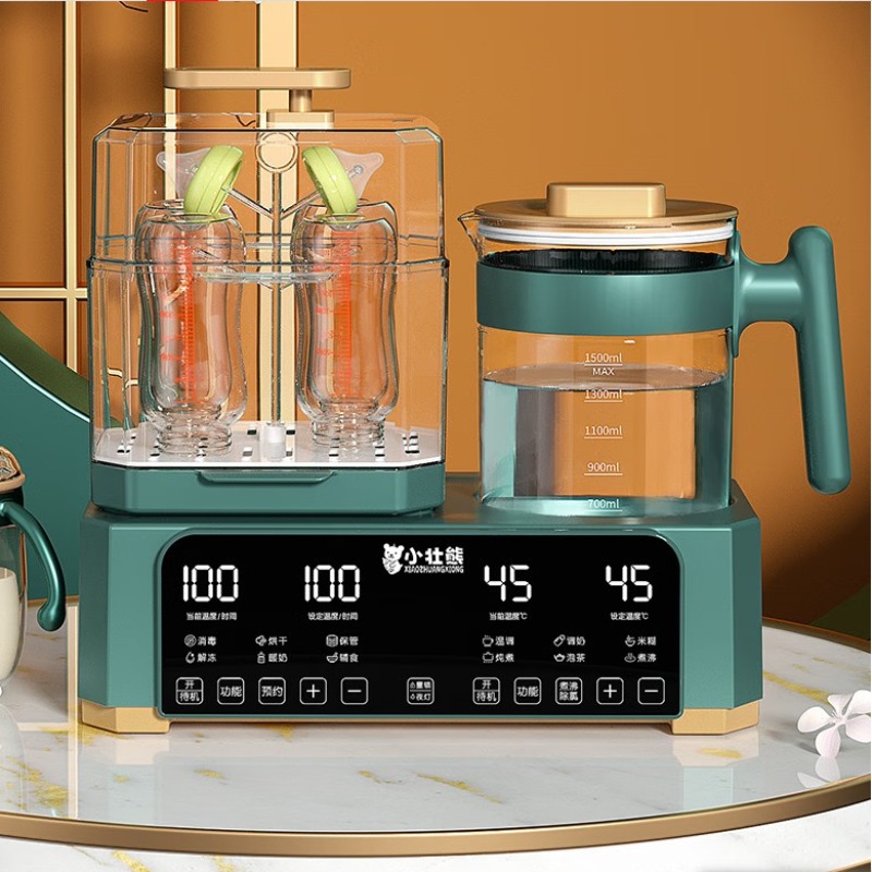 Baby Bottle Sterilizer - Scaldabiberon multifunzione, sterilizzatore per biberon, thermos