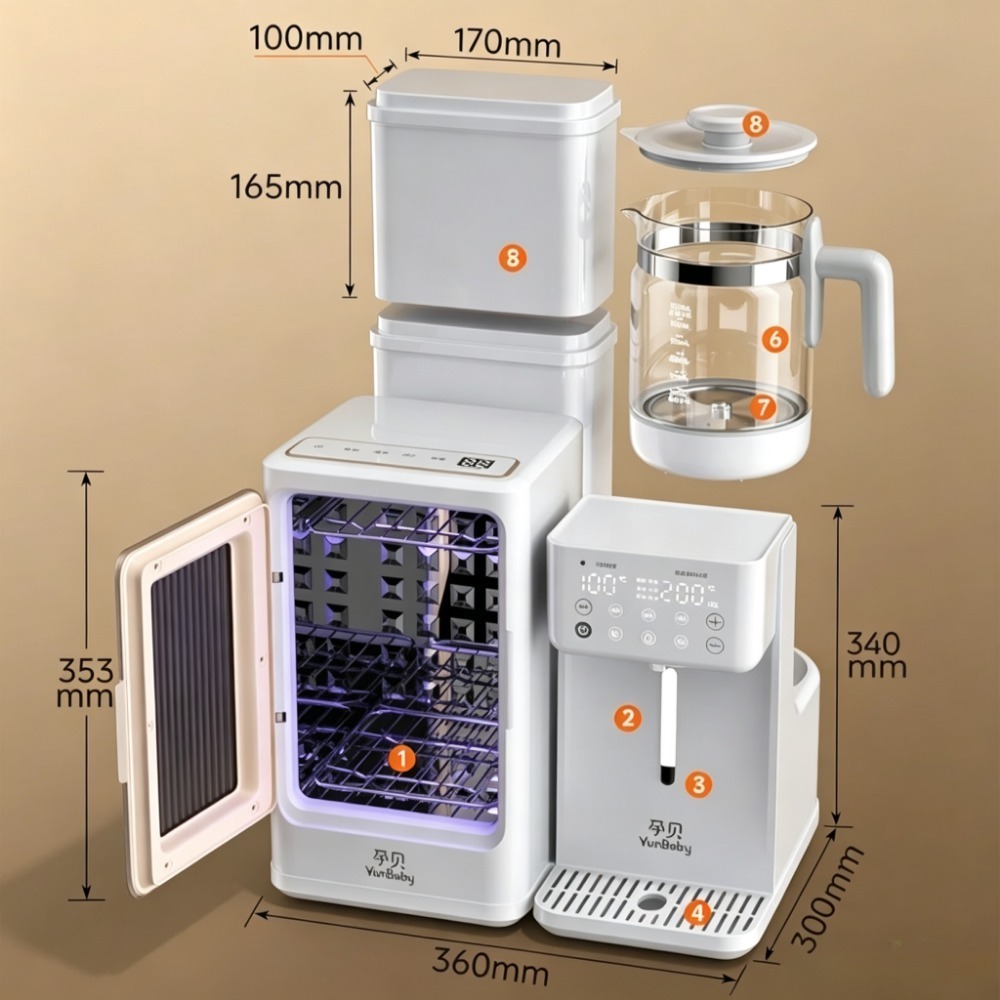 Sterilizzatore per biberon, ag - Baby Bottle Sterilizer recensione e prezzo