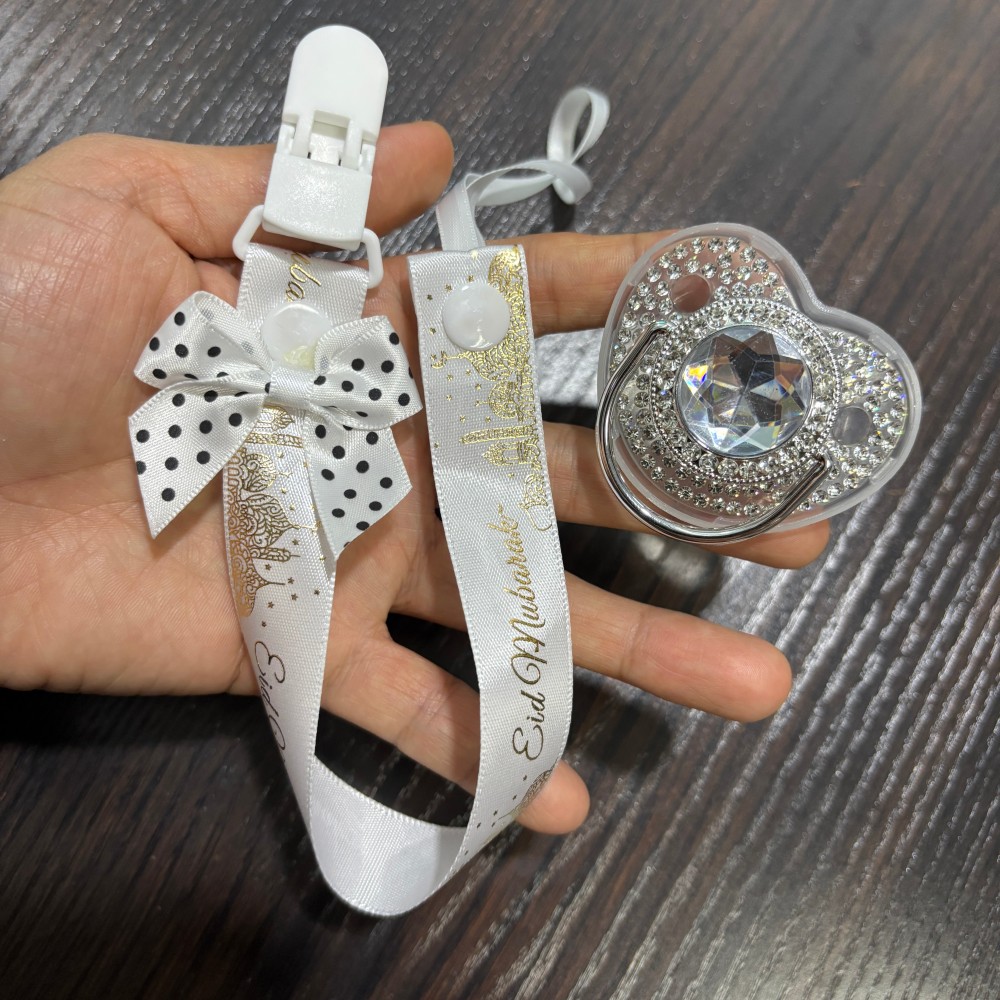 Ciuccio e Portaciuccio Dorati  - Baby Products Gift Set recensione e prezzo